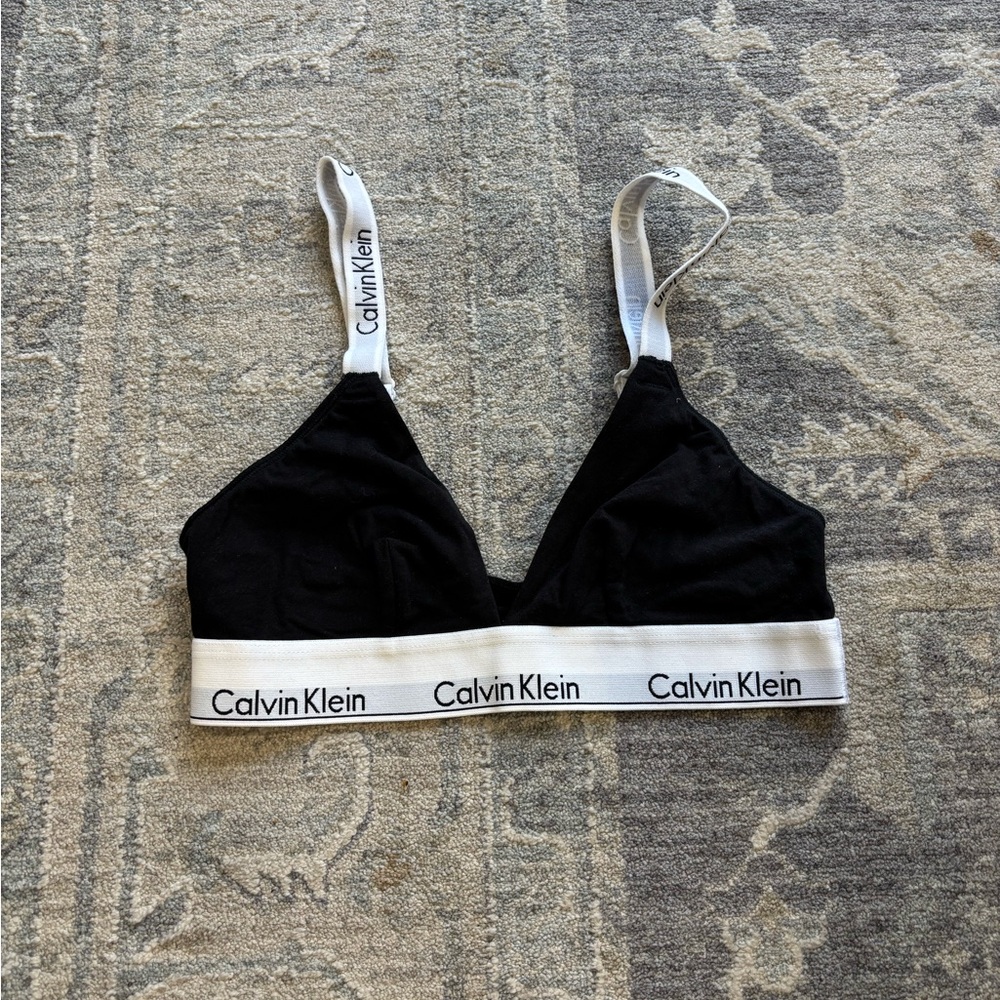 Calvin Klein Black Bralette